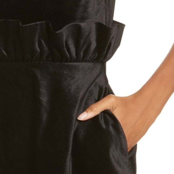 NWT Queen Bee Ruffle Waist Dress TED BAKER LONDON - Picture 2 of 8